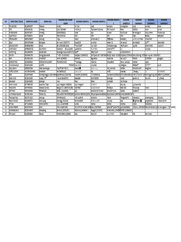 Data Team | PDF