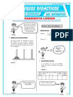 Razonamiento Logico para Segundo de Secundaria