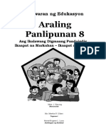 Araling Panlipunan 8: Kagawaran NG Edukasyon