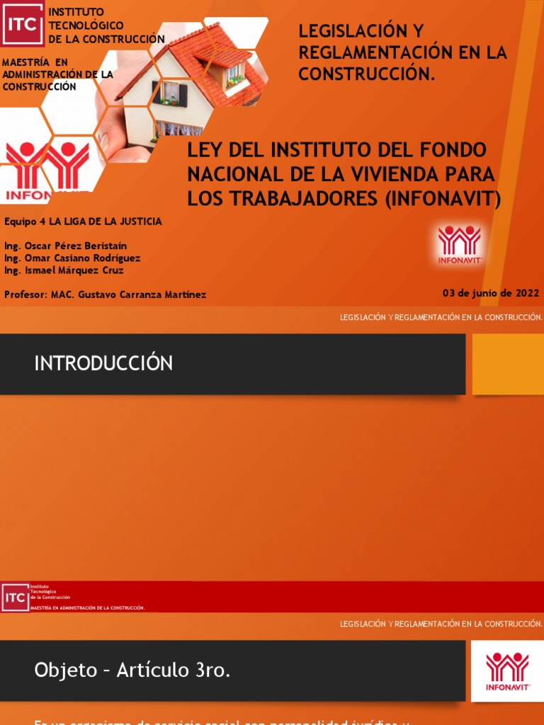 Presentacion Infonavit | PDF | Finanzas y dinero
