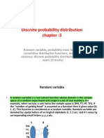 Discrete Probability Distribution Chapter3