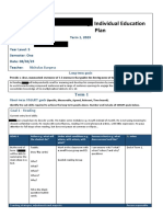 Iep Example