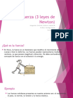 Fuerza (3 Leyes de Newton)