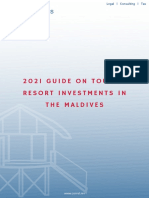 2021 Guide On Tourist Resort Investments in The Maldives