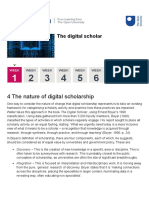 The Digital Scholar - Week 1 - 4 The Nature of Digital Scholarship - OpenLearn - Open University