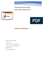 Tarea 4 Qué Es Federación y Qué Es Federalismo