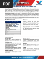 Valvoline - Premium Blue Safety Data Sheet | PDF | Dangerous Goods ...