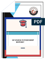 Summer Internship Report