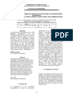 Informe Laboratorio, Química Ambiental