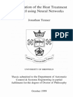 Jonathan Tenner1999, Optimisation of The Heat Treatment of Steel Using Neural Networks