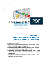 Manj Pro - Penjadwalan - Pert