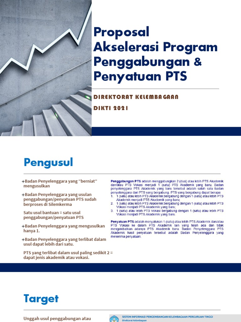 3 20210802akselerasi Program Penggabungan Penyatuan PTS | PDF
