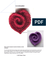 Freeform Heart Crochet Pattern 3