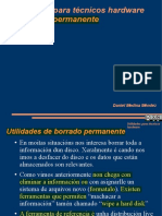 Utilidades para Técnicos Hardware - Borrado Permanente