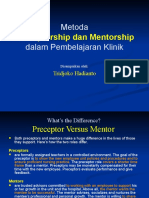 Preceptorship & Mentorship