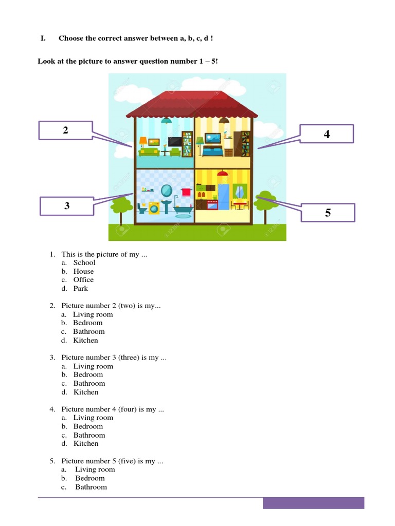 Latihan Soal Uts 1 Sd Pdf Pet