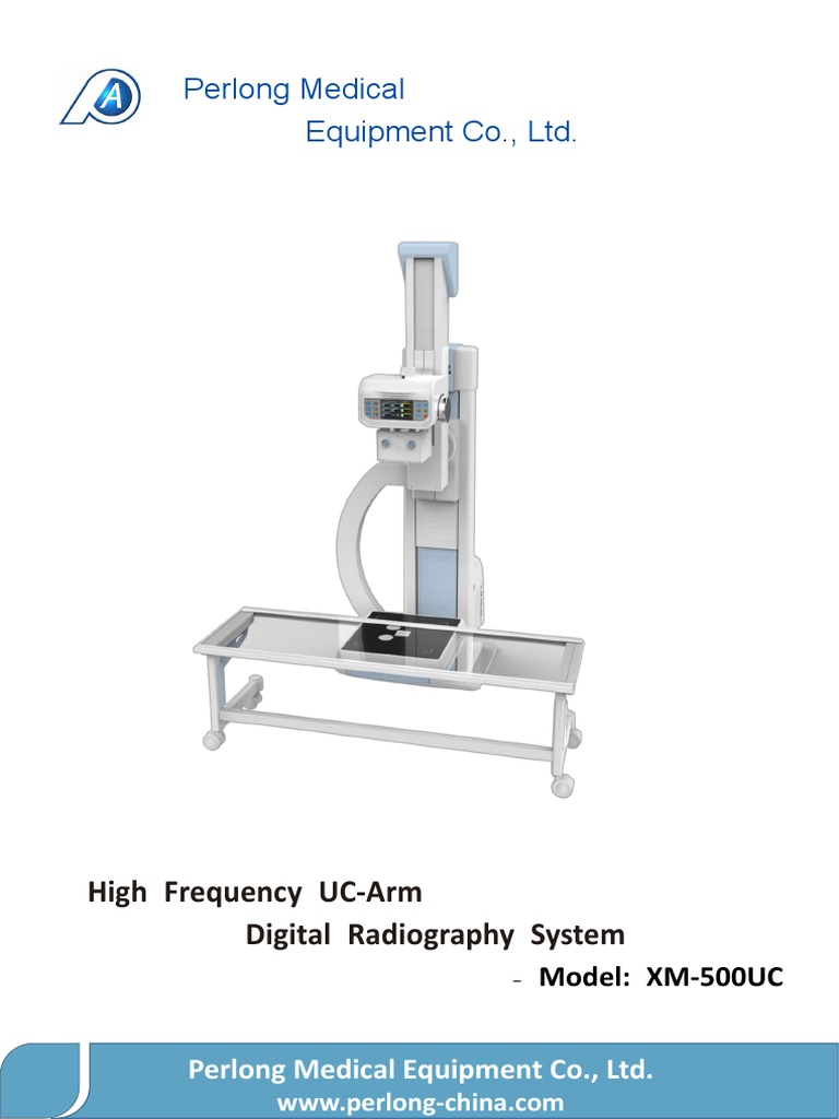 High Frequency UCArm Digital Radiography System XM500UC PDF