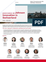 Johnson & Johnson Innovation Event Nov 23