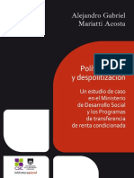 Mariatti Gabriel - Politica Social y Despolitizacion - PSICO