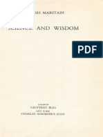 MARITAIN, J., Science and Wisdom, 1954
