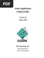 ESS AudioDrive ES688 UserGuide