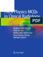 FRCR Physics MCQs in Clinical Radiology Exam 1 Q