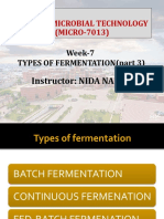 Week 7 Types of Fermentation Part 3
