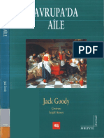 Jack Goody - Avrupa'Da Aile