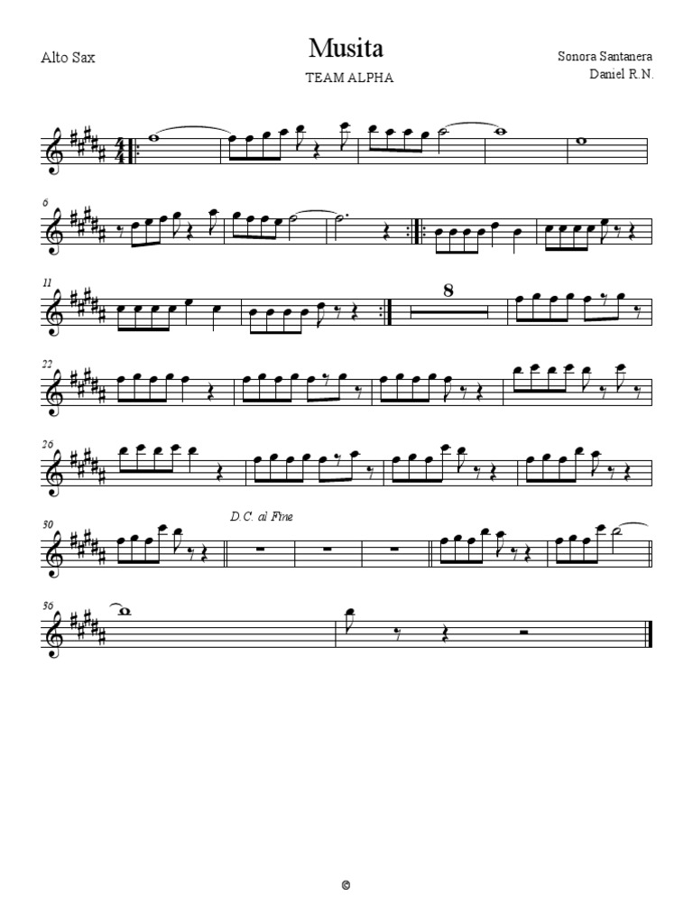 Musita Sax Alto | PDF