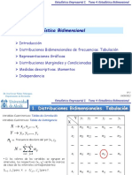 Tema 4 - Estadistica Bidimensional