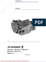 ZF Ecomat2 Hp502 592 602c Est46 47c Repair Manual Sample
