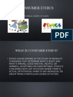 Consumer Ethics