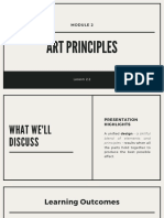 Module2 - Lesson 2.2. Art Principles