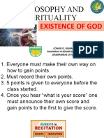 Topic 9 Existence of God
