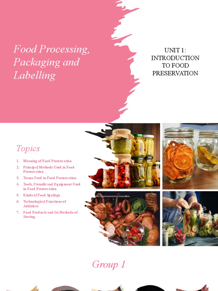 Food Processing Packaging and Labelling PDF
