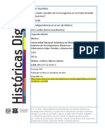 Las Bases Sociales de La Insurgencia en La Costa Grande de Guerrero