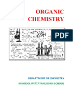 Organic Chemistry: Mahidol Wittayanusorn School