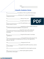 Grade 4 Cell Structure Quiz