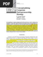 Ireland Et Al 2009 - Conceptualizing Corporate Entrepreneurship Strategy - ETP (Complementar) (1) 2