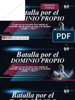 Batalla Por El Dominigo Propio