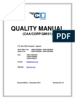 CAA-Quality-Manual-2nd-Edition-2013 - Aviation Uganda