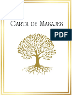 Carta de Masajes