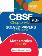 Arihant Chapterwise Solved Papers Class 12 Mathematics 2023