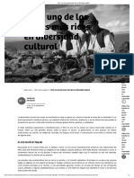 Perú, Uno de Los Países Más Ricos en Diversidad Cultural