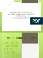 Parasitos. Bacterias. Virus. Hongos Inmunidad