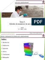 Métodos de Monitoreo de Agua y Aire