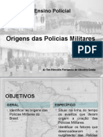 Origens Das Policias Militares