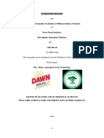 Dawn Internship Report