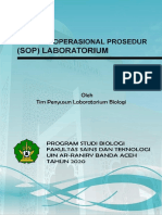 SOP Layanan Laboratorium Biologi FST