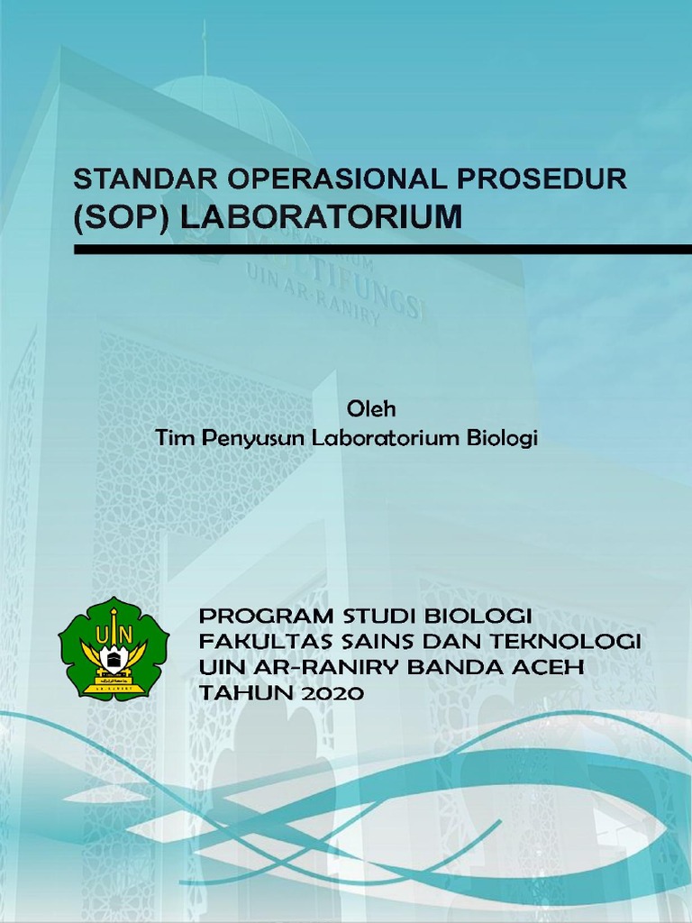 SOP Laboratorium Biologi UIN Ar-Raniry | PDF